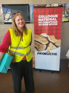 Participation à probuche, chauffage au bois bûche