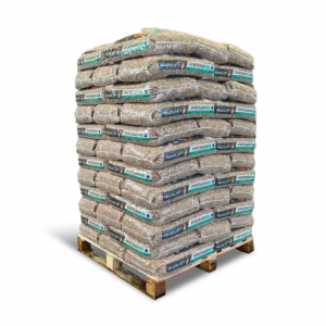 Palette de 72 sacs de 15kg Pellet piveteau nord livré sur une palette par chthibois