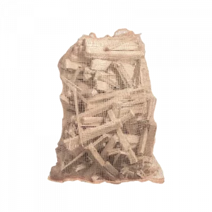 Petit bois d'allumage en sac sapin sec allume feu