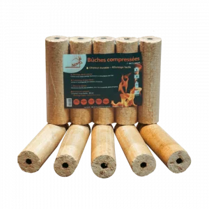 Bûche compressée nova Résineux bouleau de la marque klas shop
