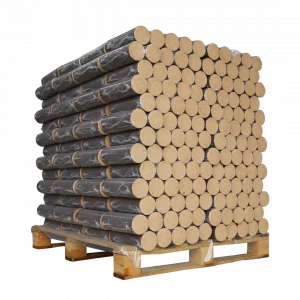 palette de bûches compressées ma buch hetre 10kg