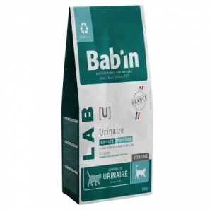 Croquettes pour traiter les problemes d'urine pour chats adulte babin lab